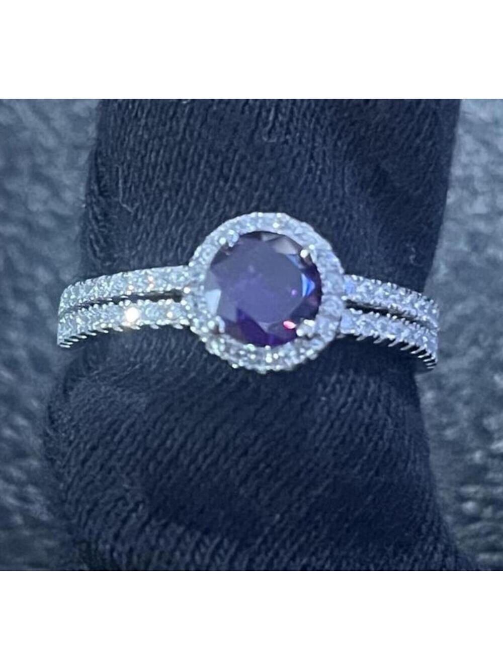Women’s ring Pure 925/moissanite